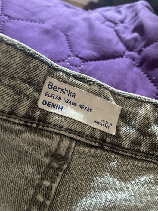 Къси дънкови сиви панталони