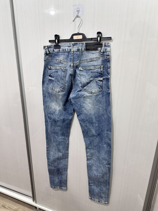 Blugi bărbați slim fit albaștri, mărime S / W30
