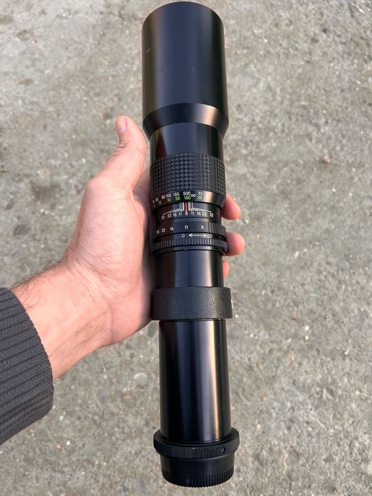 Obiectiv Super-Tele Maginon-Serie G 500mm f/8 MC – Focus Manual