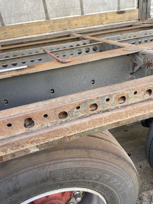 Ремонт на полуремаркета Кроне