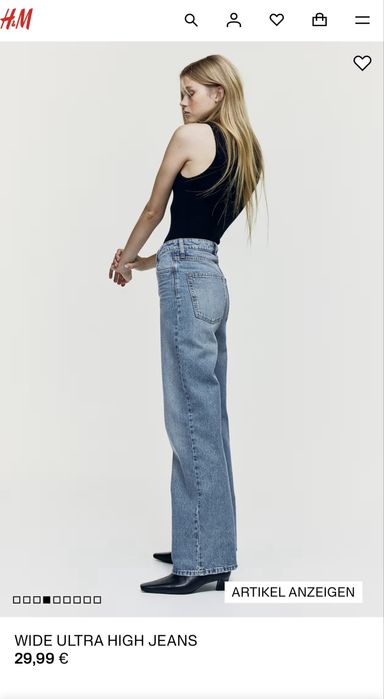 Джинсы h&m новые