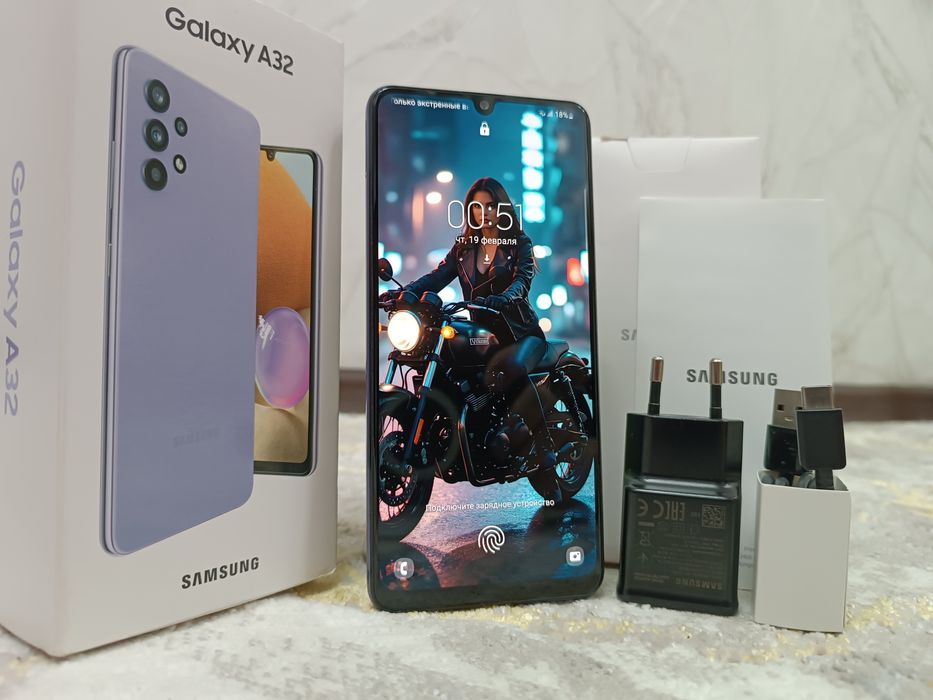 Samsung A32 / 128GB Полный комплект.
