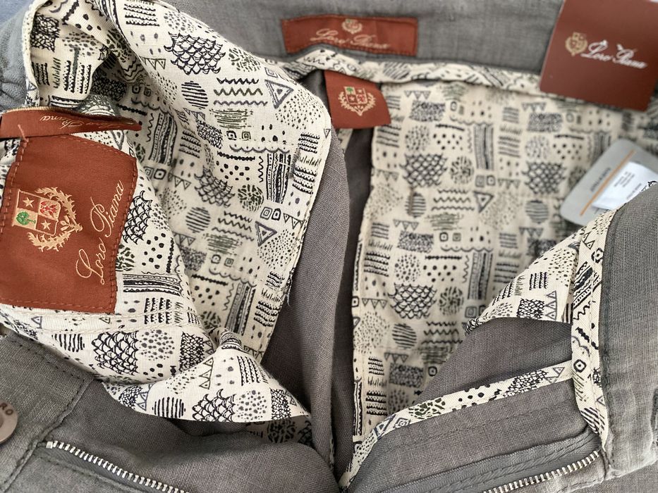 Pantaloni scurti Loro Piana Kaki, Marimea 33