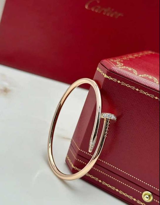 Brățară Cartier Juste Un Clou (Cui) cu cristale - nouă, în cutie