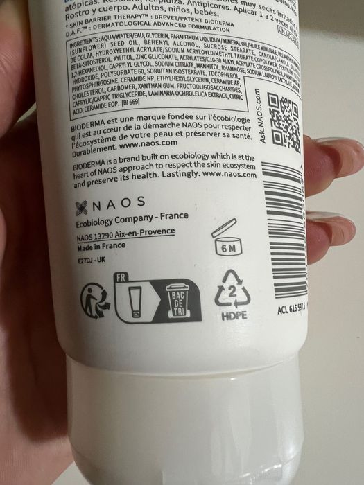 Bioderma Atoderm Baume