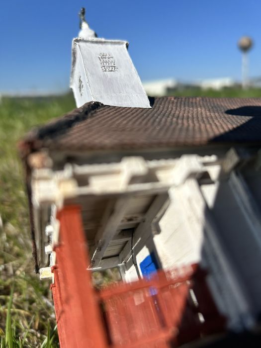 Machetă replică Biserica de lemn Iercoșeni, Jud.Arad scara 1:87