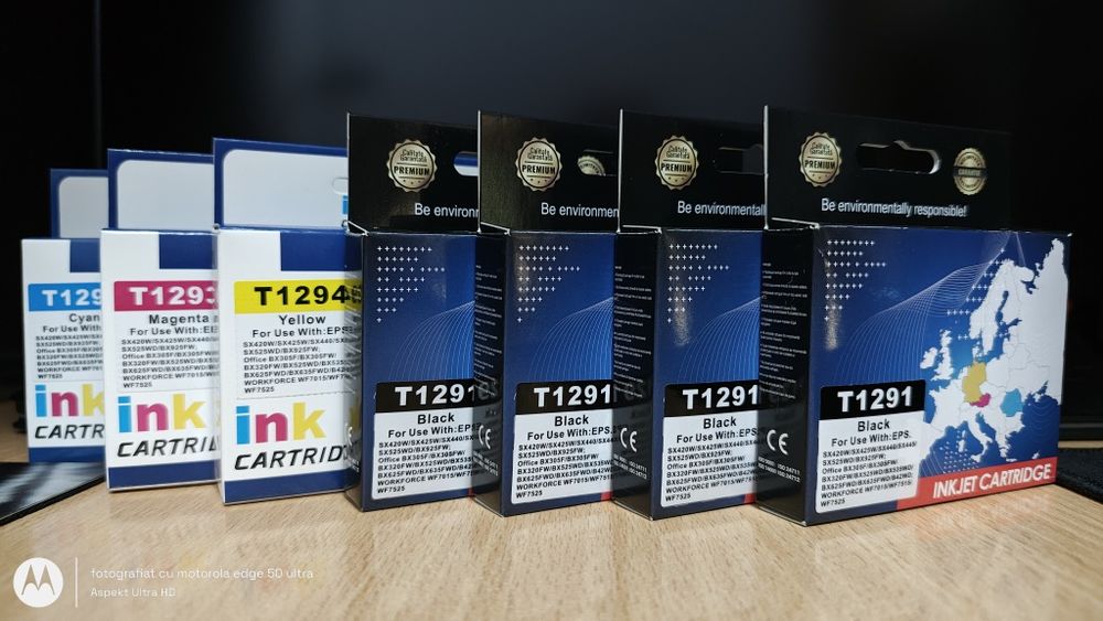 Set cartușe originale Epson, Lexmark