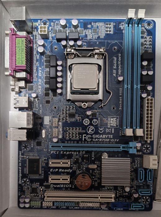 Матплата GA- B75M-D3V + G2020