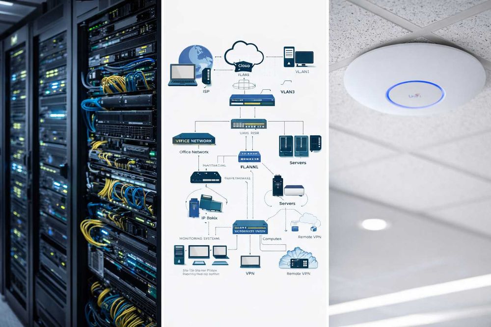 Настройка сети WiFi | Cisco MikroTik UniFi | VPN | Сисадмин