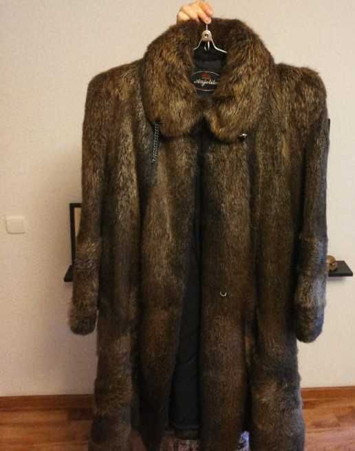 шуба нутрия 46 размер