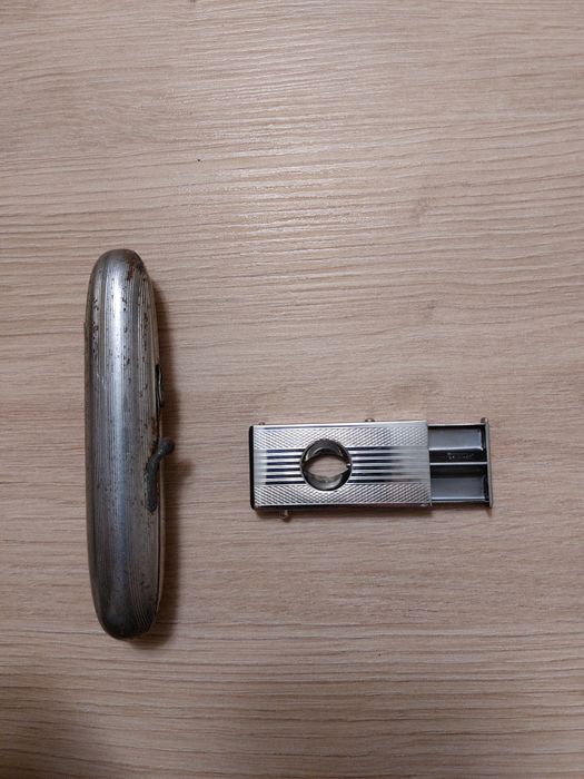 Метален калъф за пура и Резачка за цигари Donatus SOLINGEN