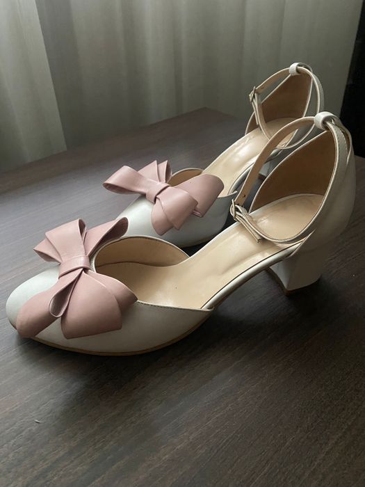 Pantofi piele mireasa