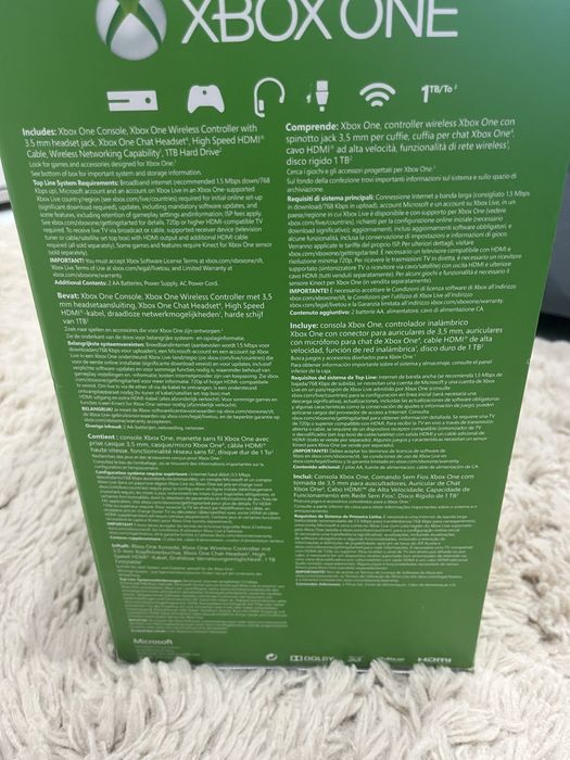Xbox one 1 tb hdmi