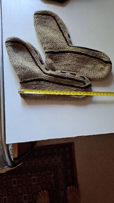 Плетени чорапи вълнени