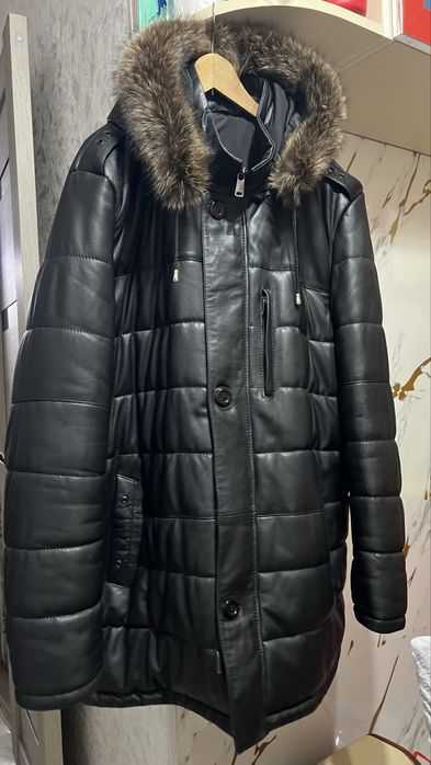 Мужской дубленка