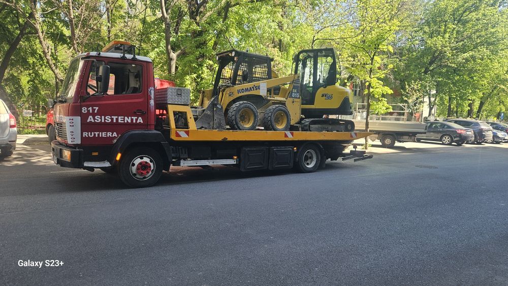 Transport utilaje .tractări auto. Servicii auto macara