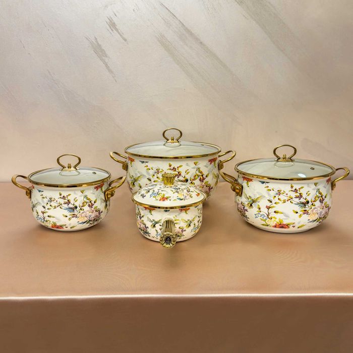 Set oale și cratiță de gătit Otel Emaliat luxury F&B 2