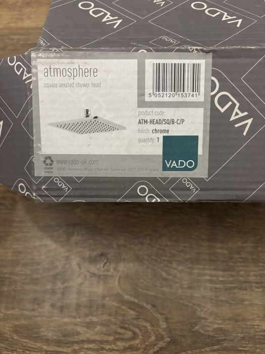 Нова душ пита Vado за вграждане