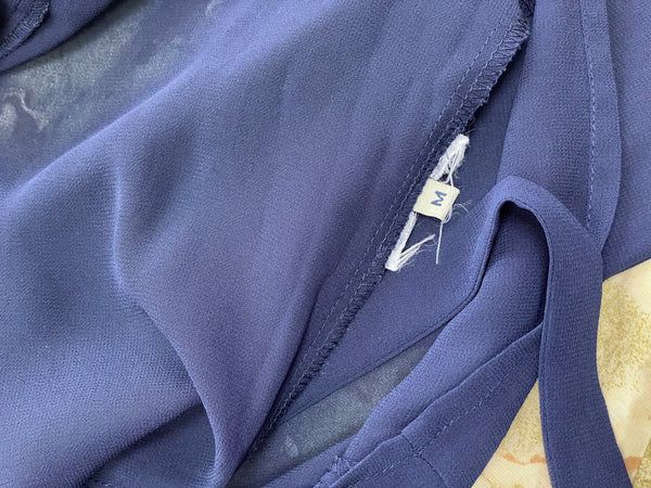 Дамска синя блуза риза GUESS размер M