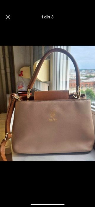 Geanta piele naturala
