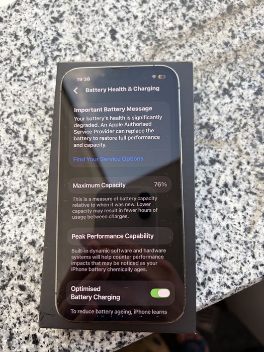 Iphone 13 Pro, 128gb, 76 % живот на батерията