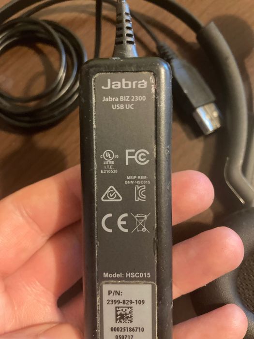 Casti cu microfon Jabra Biz 2300 Duo