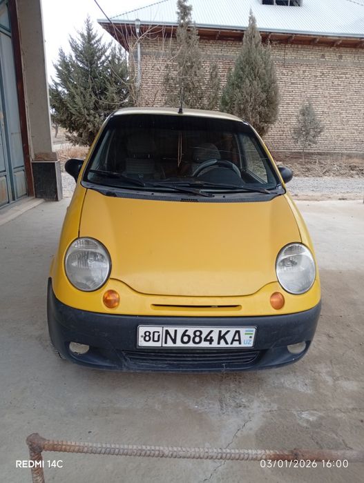 Matiz sariq zo'r xolatda tetik