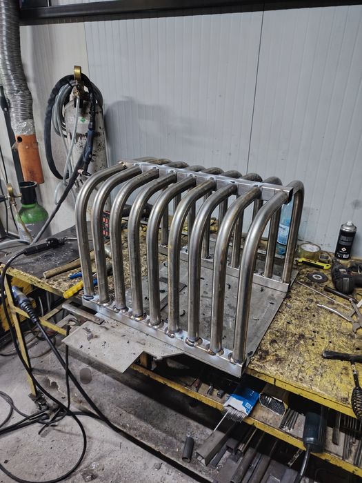 Serpentina din inox (cazan.schimbător de caldura)