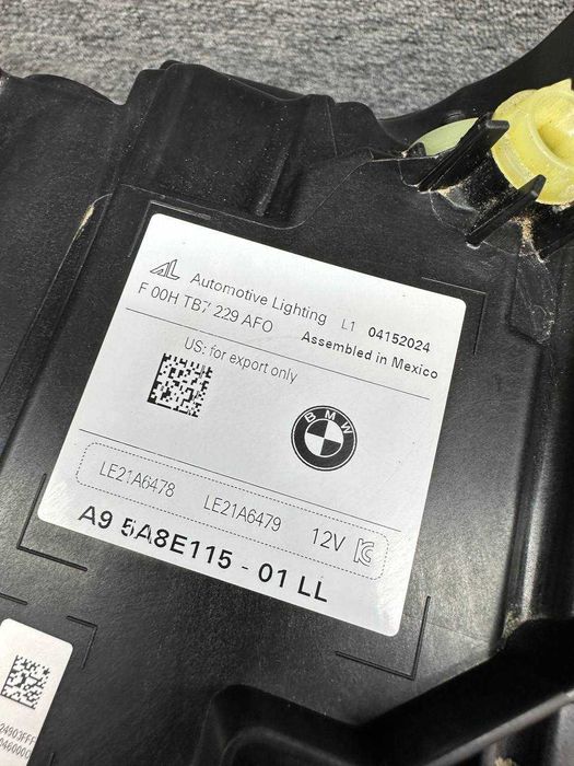 Far stanga led adaptiv shadowline BMW X5 g05 lci