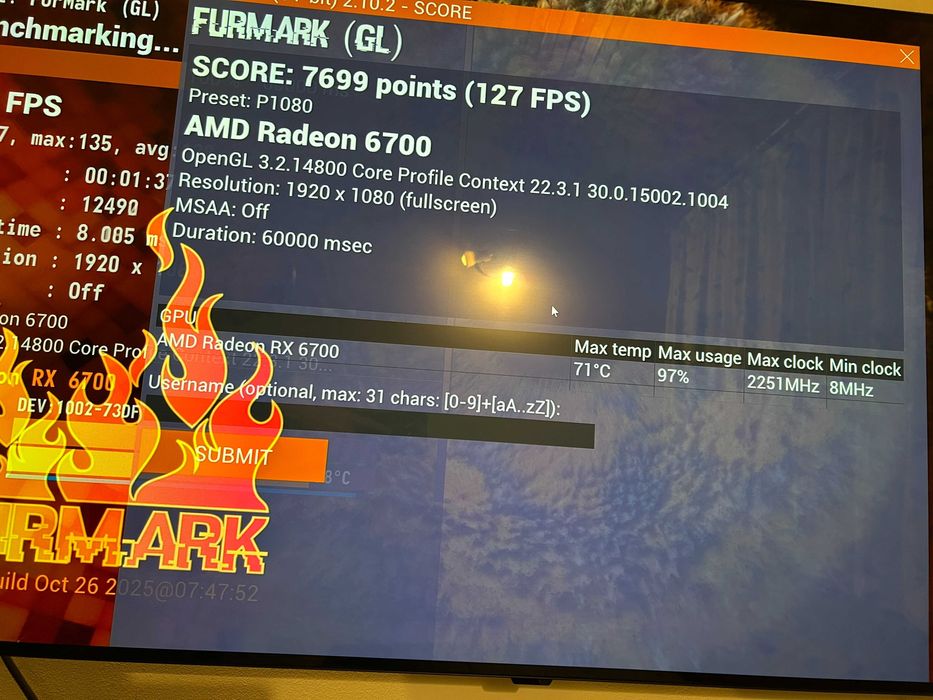 Геймърски i7 9700/RX 6700 10gb/16gb рам/Nvme 512gb/Dell G5 5090