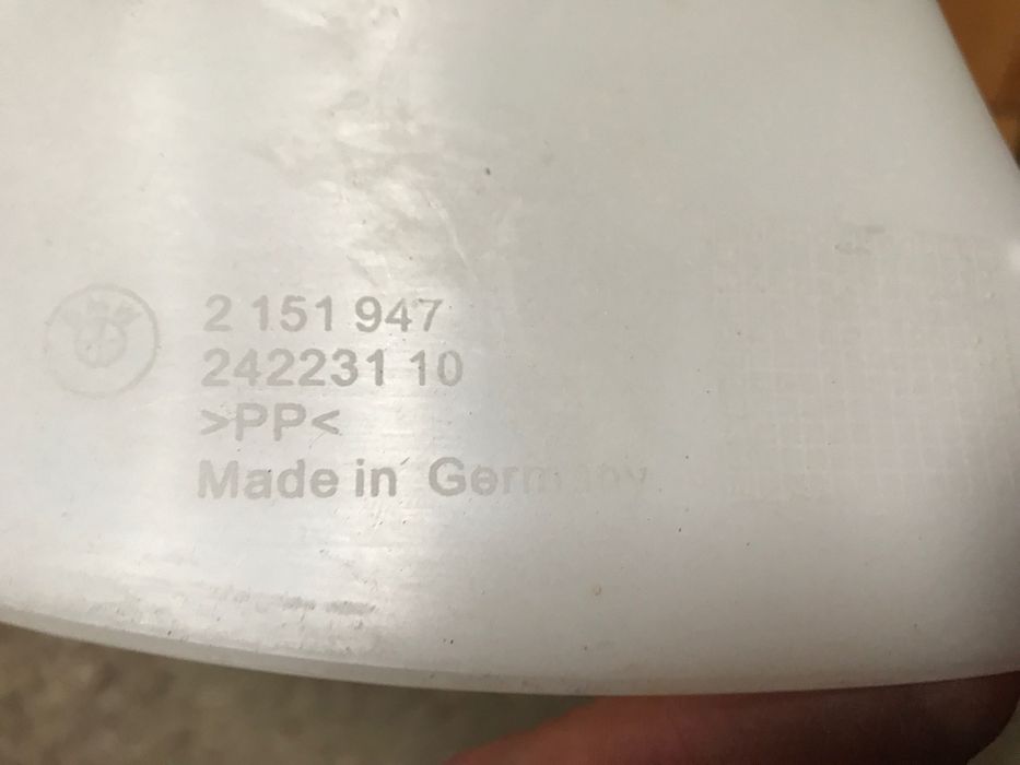 Ornamente bara evacuare patrata BMW E71/E72 - 51122154633 originale