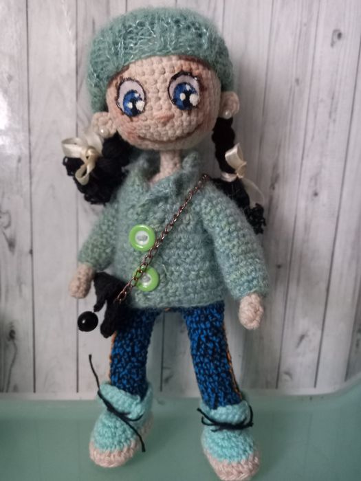 Кукла,  ручная работа