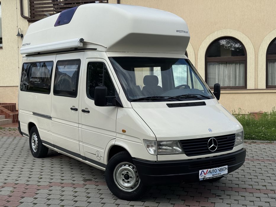 *RATE*Mercedes Sprinter 312 Camper James Cook 1997 Westfalia autorulota 5locuri automat import Germania fara umezeala la interior!