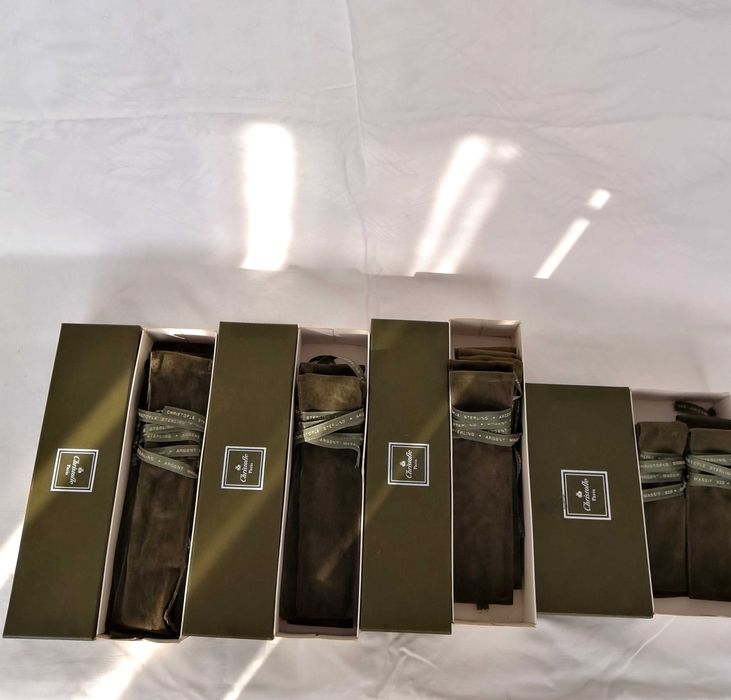 Tacamuri din argint masiv 925 Christofle Sterling Silber