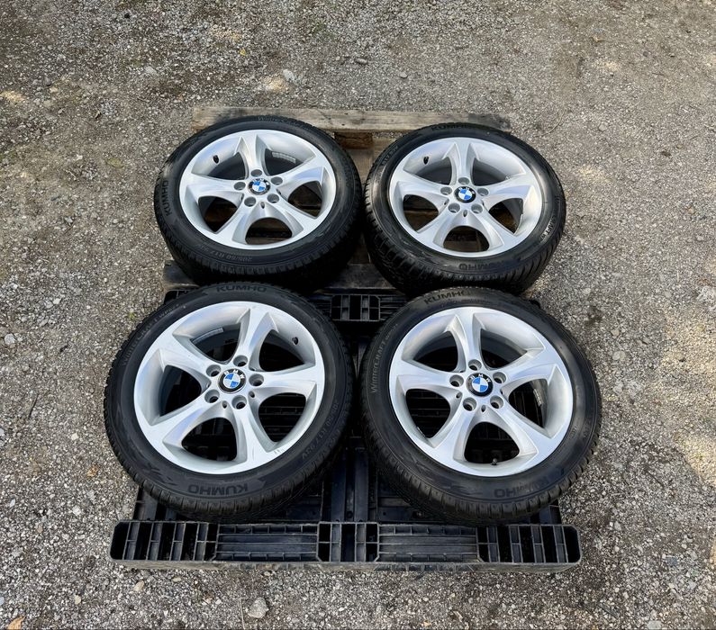 Алуминиеви джанти 17" 5x120+НОВИ ГУМИ DOT2625 Kumho-BMW X3,E87,E60,F20