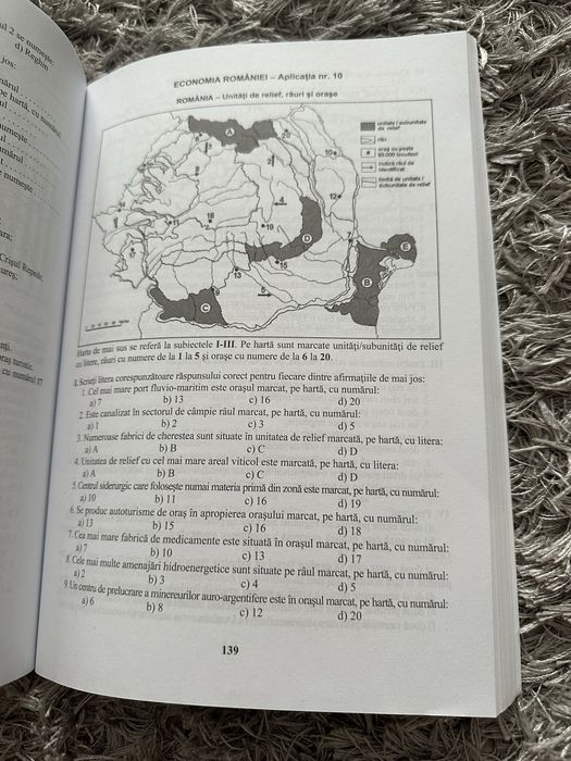 Modele si teste pentru bacalaureat-Geografie
