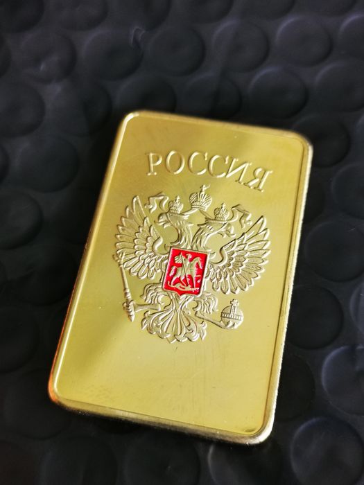 Златно кюлче 30 грама (копие) в защитна капсула