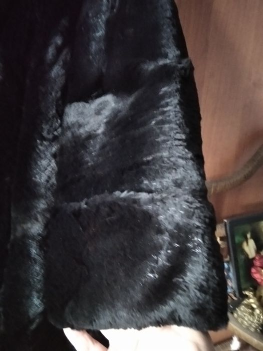 Шуба кролик натуральная