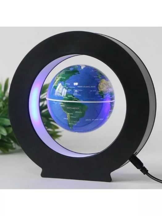 Левитирующий Глобус с подсветкой школьный ночник