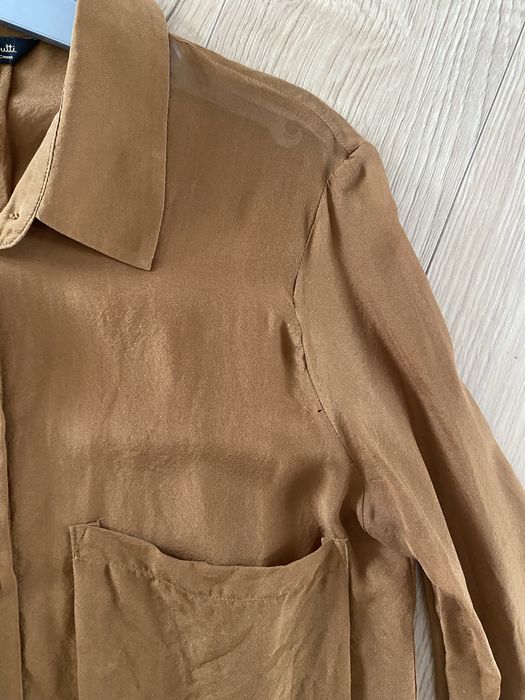 Camasa Massimo Dutti din matase, marime 34, mici defecte