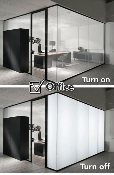 Smart Glass / Смарт плёнка – прозрачность и приватность за секунду