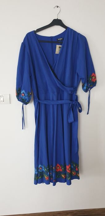 Rochie de zi albastră