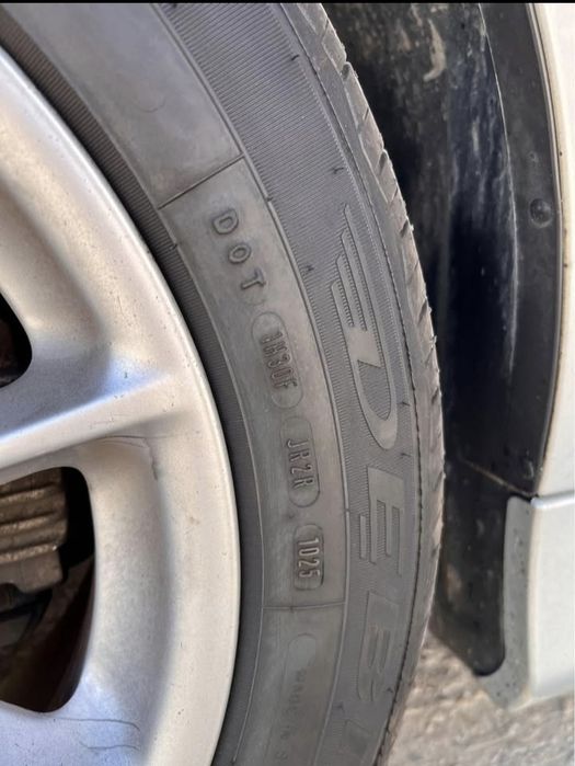 205/55 16", дот 25 и 22 Джанти с хубави летни гуми 5 x 120 BMW e90,  e46 и др.