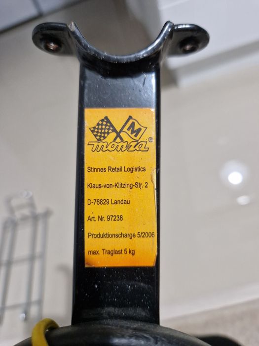 Porbagaj bicicleta marca Monza.Poze reale!