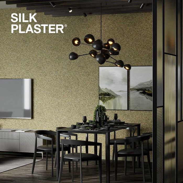 Шелковые декоративные жидкие обои Silk Plaster (Россия)