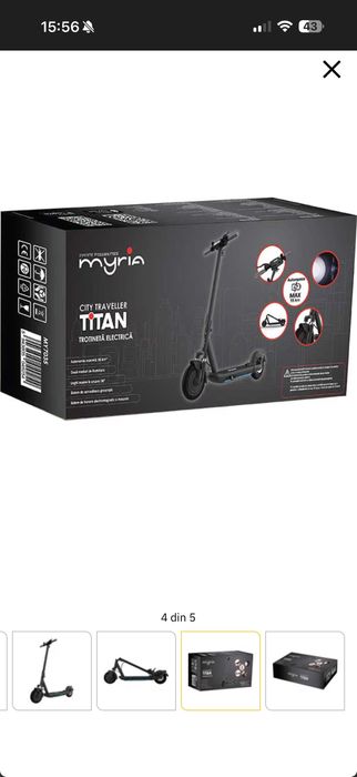 Trotinetă Electrică Myria