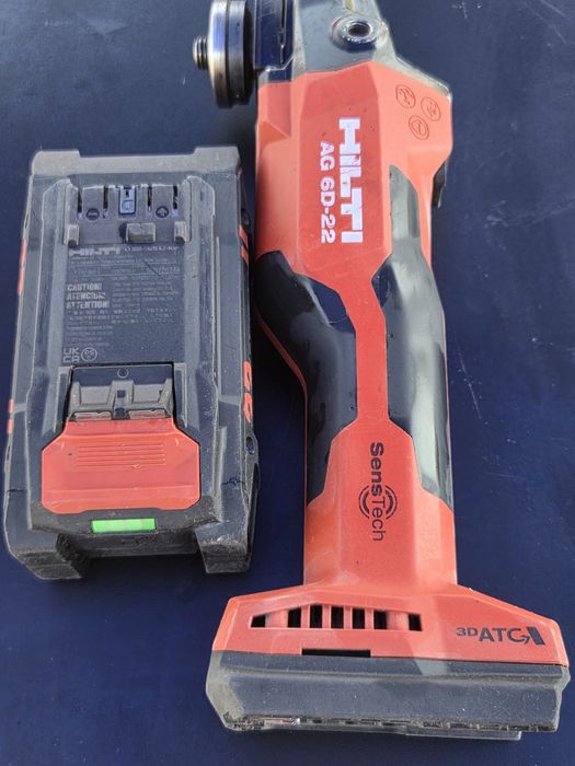 HILTI  AG 6D-22 безкабелен ъглошлайф (125 mm)