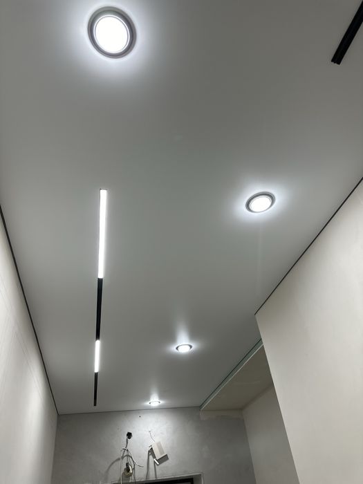 Натяжные потолки 1300тг