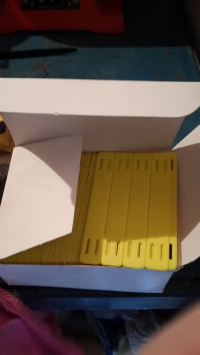 Маркер для кабеля 864 желтый