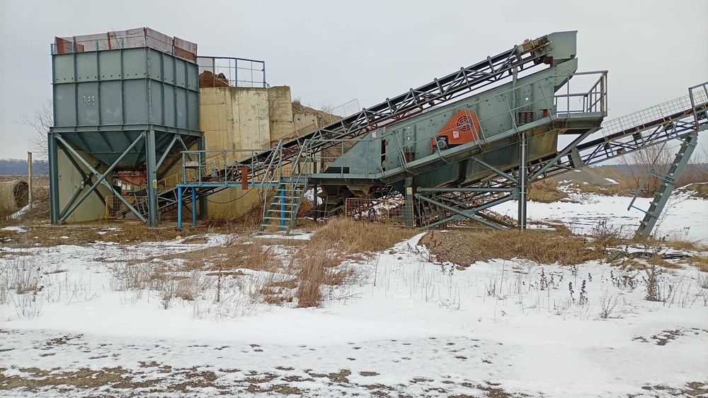 Instalatie sortare cu spalare 150 to/ora